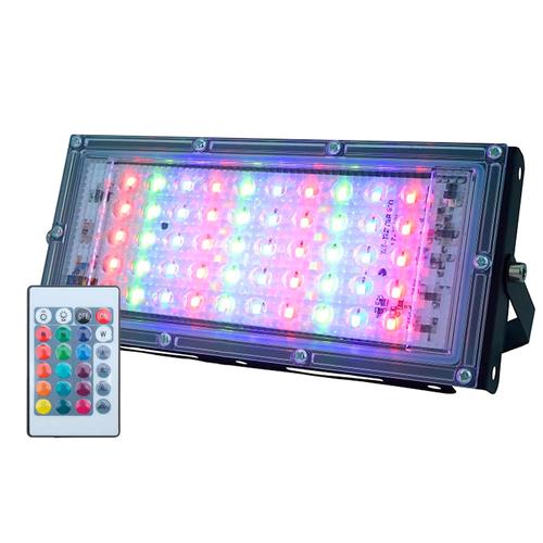 Reflector Led RGB Gadnic Para Interior y Exterior 20W - 0