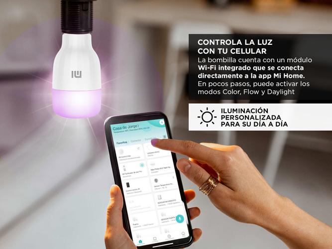 Lampara Xiaomi Inteligente Mi Smart Led Bulb Essential GPX4021GL - 2