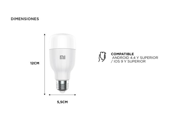 Lampara Xiaomi Inteligente Mi Smart Led Bulb Essential GPX4021GL - 4
