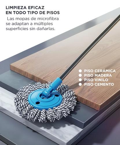 Mopa Gadnic LIMB99 con Balde Escurridor Centrífugo Válvula de Drenaje 20 Litros  - 3