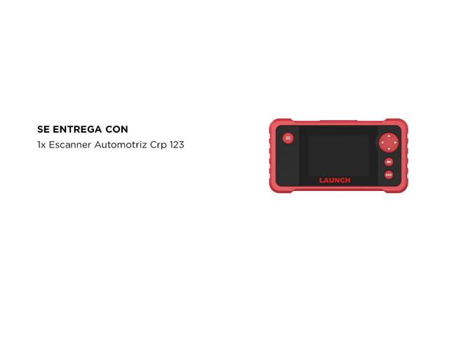 Scanner Profesional Launch Crp 123 Multimarca Diagnostico Auto OBD 2 - 5
