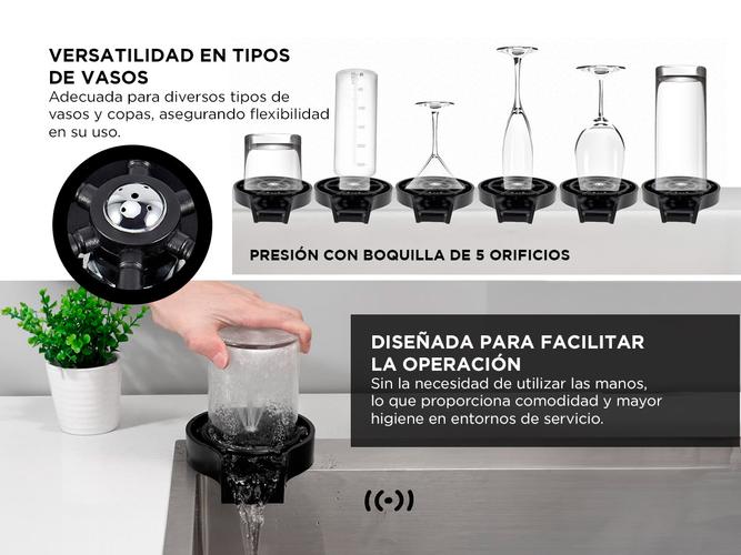 Lava Copas Automático Gadnic para Bachas de Cocina - 2