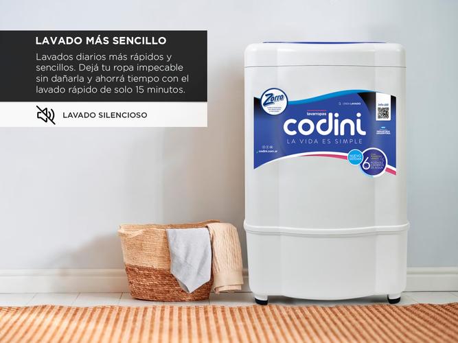 Lavarropas Codini Evolution 7052 7kgs - 2