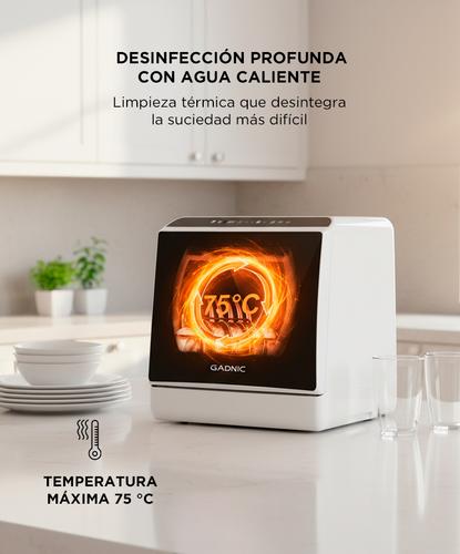 Lavavajillas De Mesada Gadnic Compacto 5 Cubiertos Eco - 4