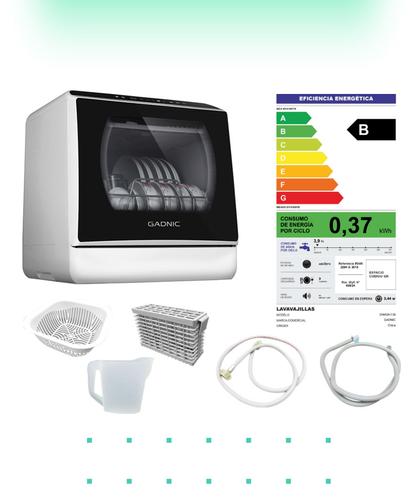 Lavavajillas De Mesada Gadnic Compacto 5 Cubiertos Eco - 4
