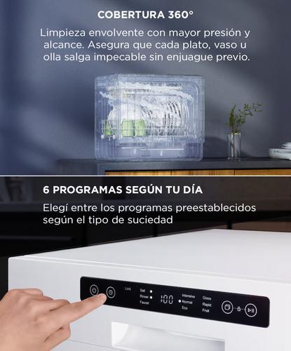 Lavavajillas De Mesada Gadnic Pro 6 Espacios 6 Programas De Lavado Secado Con Aire Caliente  - 2