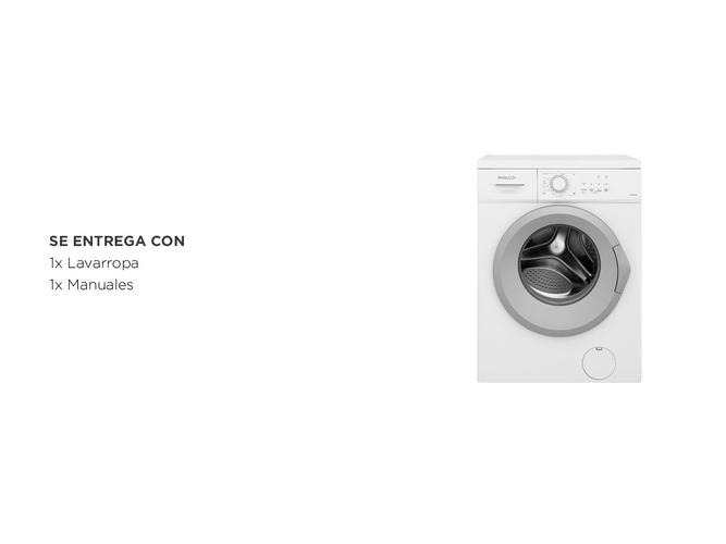 Lavarropas Automático Philco Frontal 6kg Gris Eficiencia A - 4