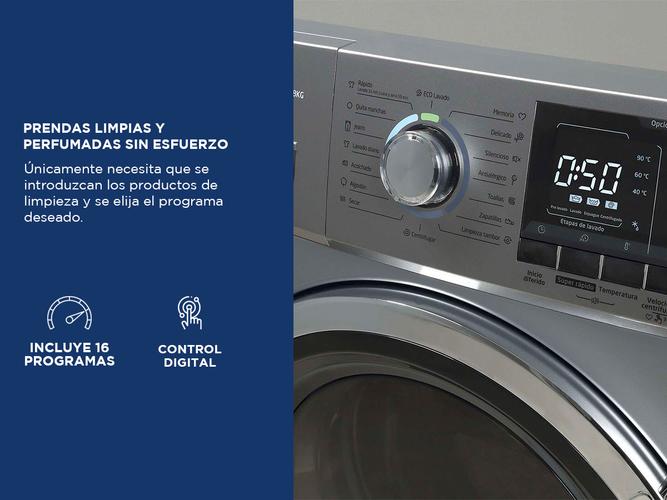 Lavasecarropas Inverter Midea WD-LC312SAR1 Automático Carga Frontal 12 kilos - 3