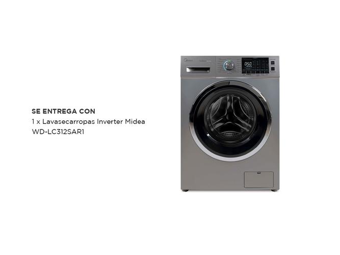 Lavasecarropas Inverter Midea WD-LC312SAR1 Automático Carga Frontal 12 kilos - 5