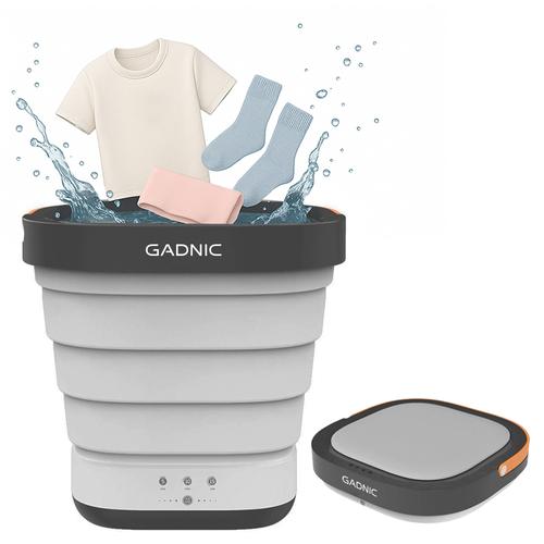 Mini Lavadora Gadnic 2 En 1 Plegable Portátil - 0