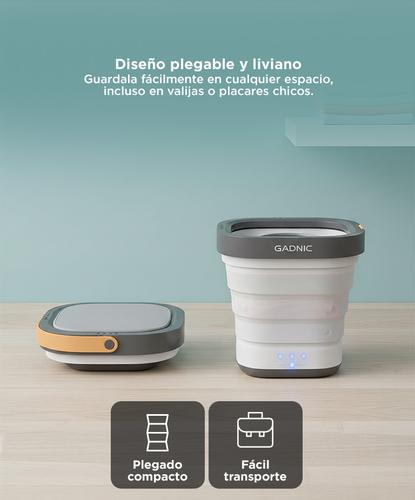 Mini Lavadora Gadnic 2 En 1 Plegable Portátil - 2