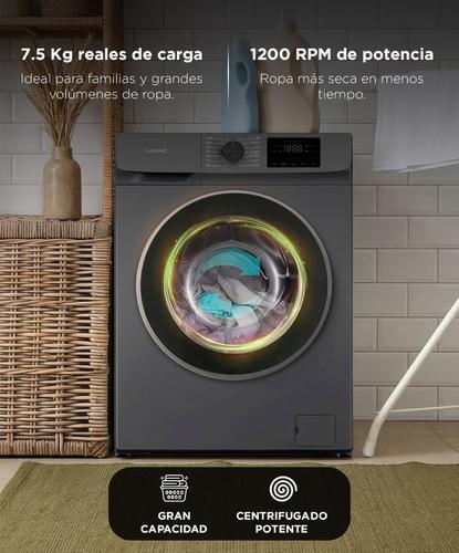 Lavarropas Automatico Gadnic 8 Kg Carga Frontal 14 Programas Inverter 1200 RPM Gris Oscuro - 2