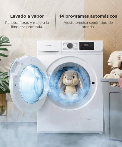  Lavarropas Gadnic 6 kg 1000 RPM 14 Programas 1850W Clase A Blanco - 4