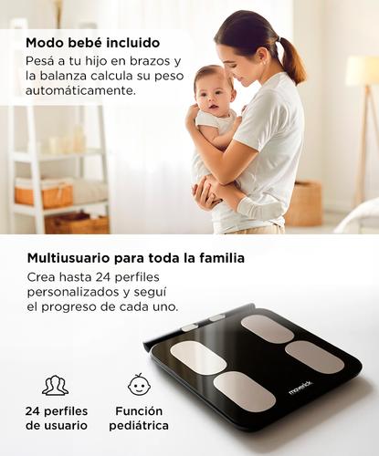 Balanza Digital Corporal Maverick Hasta 180kg Peso Masa Muscular - 2