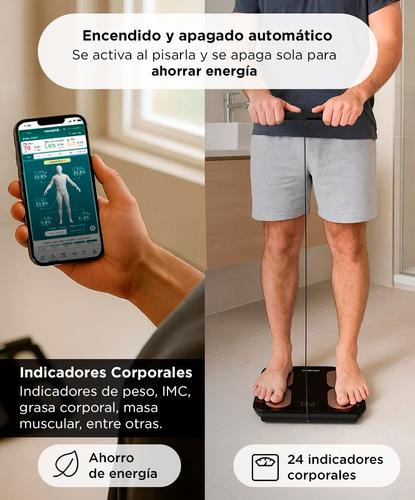Balanza Digital Corporal Maverick Hasta 180kg Peso Masa Muscular - 3