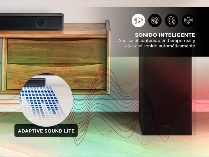 Barra de sonido Samsung Soundbar HW-B555ZB - 3