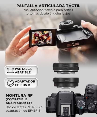 Cámara Canon EOS R10 SEspejo Cuerpo APSC 24MP 4K60Fps  - 3