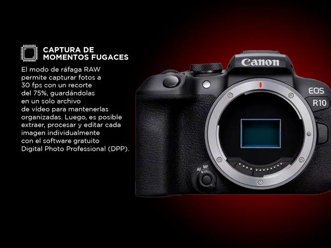 Cámara Canon EOS R10 KIT 15-45 - 4