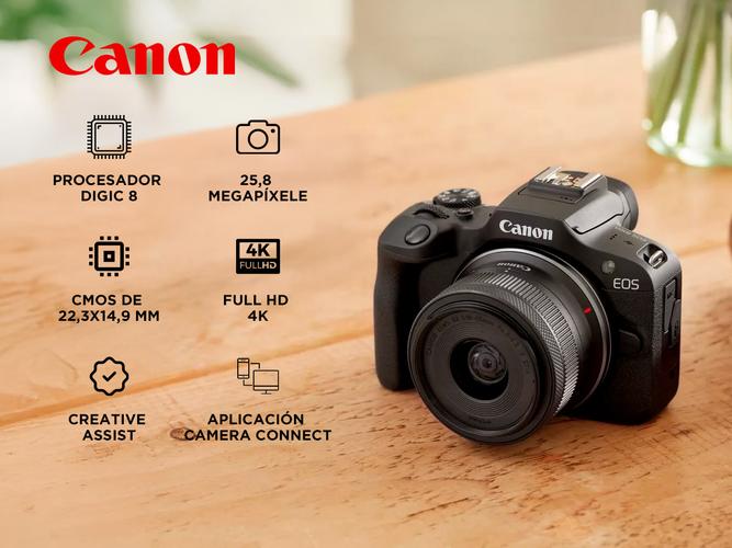Cámara Canon EOS R100 KIT 18-45 - 1