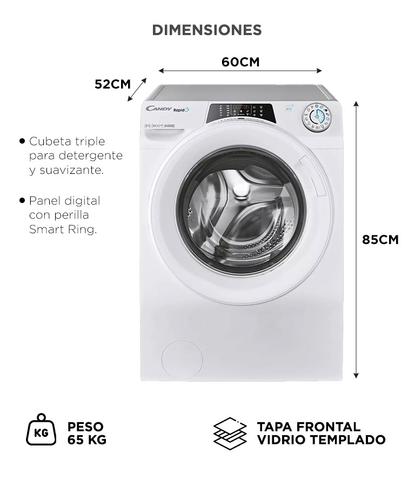 Lavarropas Candy RapidÓ 9kg Digital Carga Frontal WiFi - 3