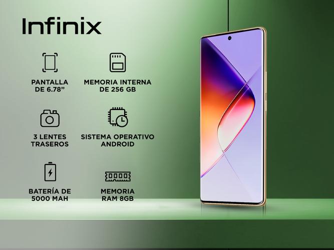 Celular Smartphone Infinix Note 40 Pro 8GB 256 - 1