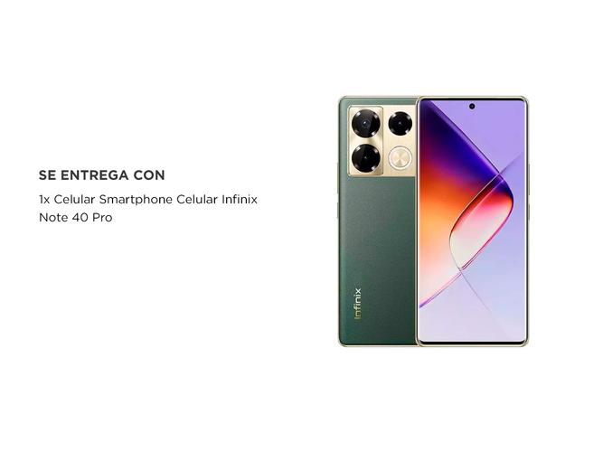Celular Smartphone Infinix Note 40 Pro 8GB 256 - 5
