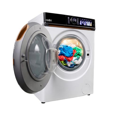 Lavasecarropas Codini BIAFB10014B 10kg A  7kg inverter  1400 rpm Color Blanco Outlet - 0