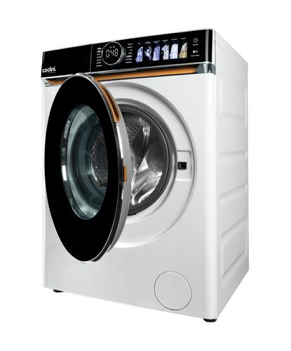 Lavasecarropas Codini BIAFB10014B 10kg A  7kg inverter  1400 rpm Color Blanco - 6