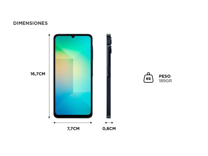 Celular Samsung Galaxy A06 128GB SM-A065M - 5