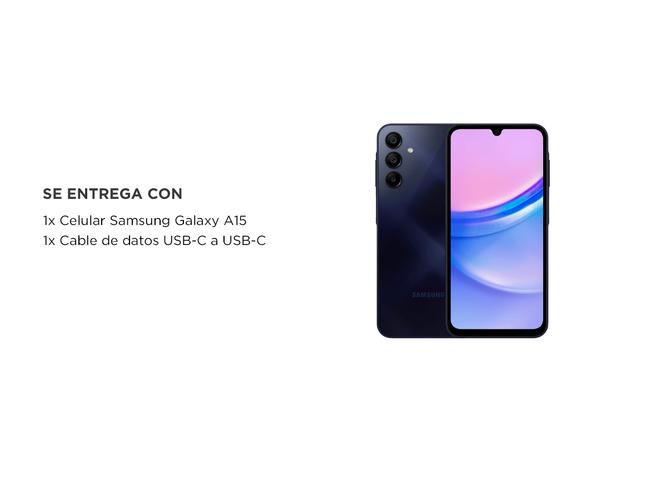 Celular Samsung Galaxy A15 128GB SM-A155M - 6