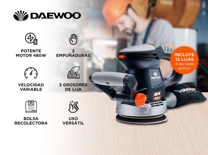 Lijadora Roto Orbital Daewoo DAOS480 Eléctrica 480W - 1