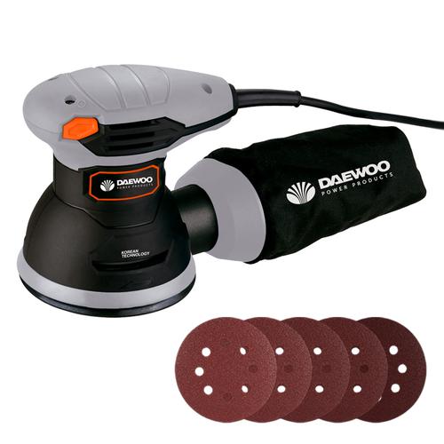 Lijadora Roto Orbital Daewoo DAOS230 Eléctrica 240W Usado - 0