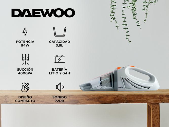 Aspiradora de Mano Daewoo DAVC200LI 94W Batería y Accesorios - 1