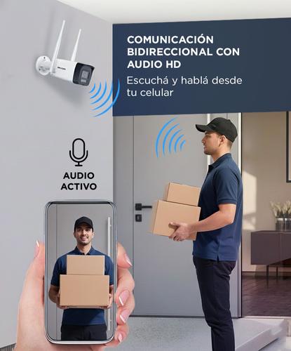 Kit Hikvision EasyLink NKS422W0H 4 Cámaras WiFi Full HD 2MP - 2