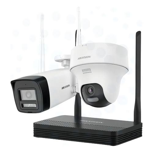 Kit Hikvision Easy Link NKS424W02H WiFi 2 Cámaras 4MP y NVR - 0