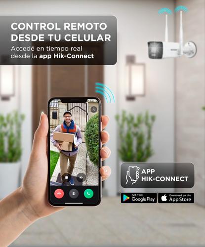 Kit Hikvision EasyLink NKS424W03H con 2 Cámaras IP WiFi 4MP Exterior Usado - 2