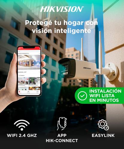 Kit Hikvision EasyLink WiFi DS-J142ISTD con 2 Cámaras Bullet 1080p - 1