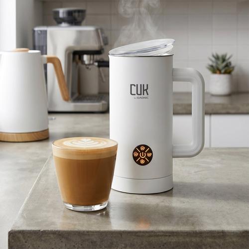 Espumador De Leche CUK By Gadnic 4 funciones 450 ML Espuma Cremosa 500W Acero Inoxidable - 0