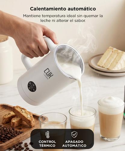 Espumador De Leche CUK By Gadnic 4 funciones 450 ML Espuma Cremosa 500W Acero Inoxidable - 4