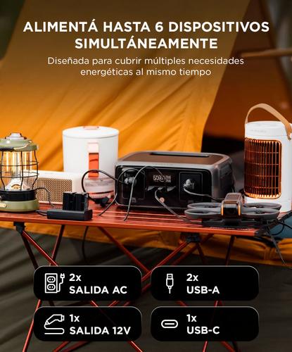 Estación de Energía Ecoflow River 3 UPS Batería Generador Solar 12V Auto Tecnología X-Stream - 4