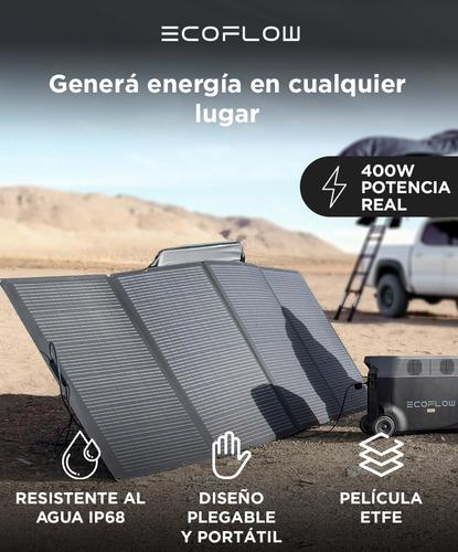 Panel Solar Portátil EcoFlow 400W Revestimiento ETFE - 1