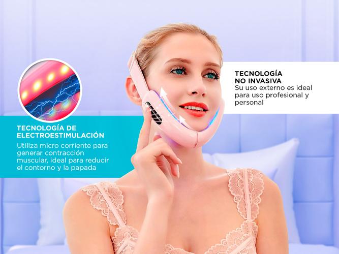Mascara Facial de Electroestimulación Gadnic Reductora Lifting - 2