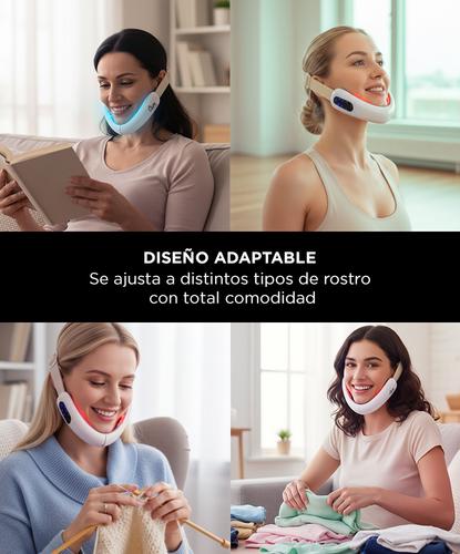 Mascara Facial de Electroestimulación Gadnic Reductora Lifting - 3