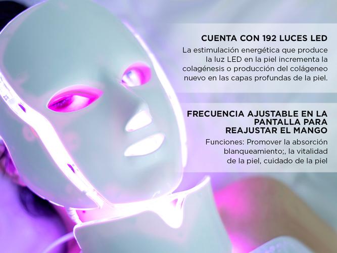 Mascara Facial Led Gadnic LT30 Terapia Acné Rejuvenecimiento  - 2