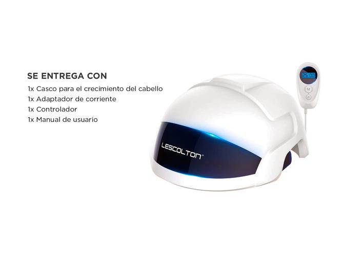 Casco Para El Crecimiento Del Cabello LESCOLTON D601 Con Infrarrojos Y Laser  - 6