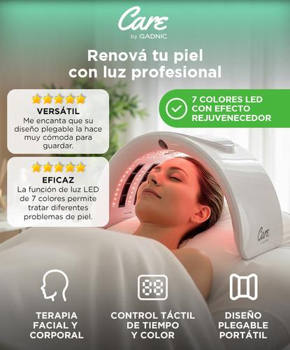 Cabina Corporal Terapia Facial Gadnic Táctil 7 Colores Plegable  - 1