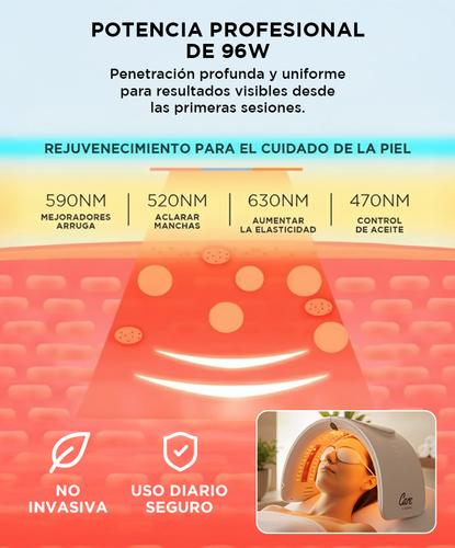 Cabina Corporal Terapia Facial Gadnic Táctil 7 Colores Plegable  - 2