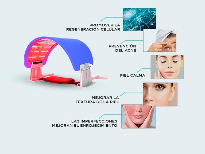 Cabina Facial LESCOLTON LS-D801 Tratamiento Piel Antiarrugas Acné - 3