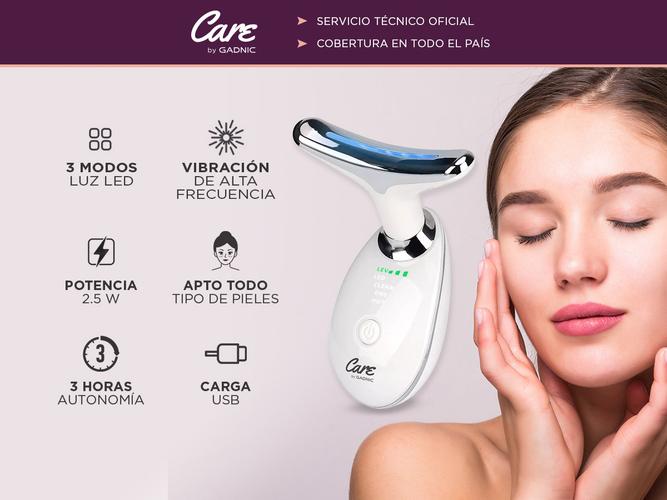 Masajeador Facial Gadnic LM9000 Tecnología LED Anti envejecimiento  - 1