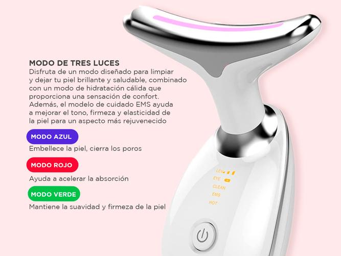Masajeador Facial Gadnic LM9000 Tecnología LED Anti envejecimiento  - 3